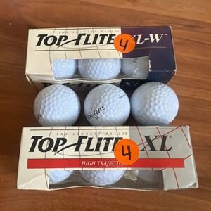 Top Flite XL W XL High Trajectory Golf Balls 9‎ Pack
